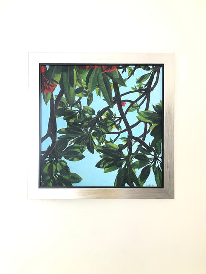 Leaves of Frangipani No.2  - FINE ART PRINT ON PAPER